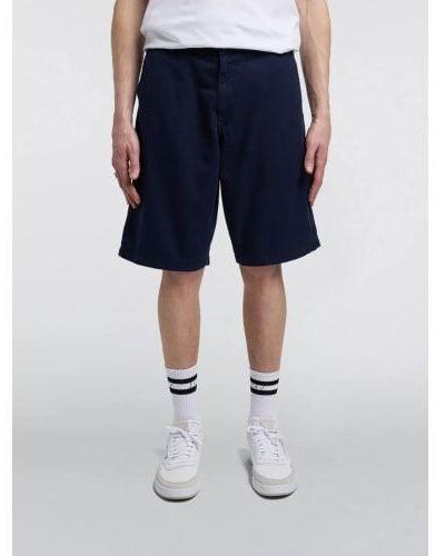 Edwin Maritime Garment Dyed Gangis Short - Blue