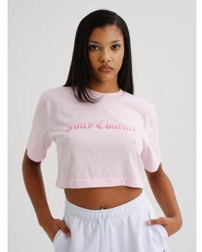 Juicy Couture Cherry Blossom Brittany T-Shirt - White