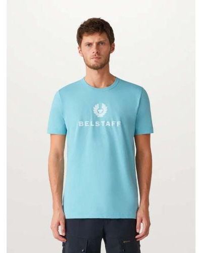 Belstaff Skyline Signature T-Shirt - Blue