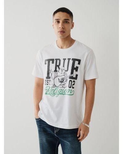 True Religion Optic Tr Classic T-Shirt - White