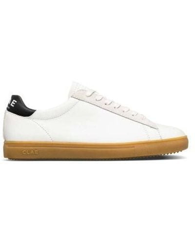 CLAE Light Gum Bradley Trainer - White