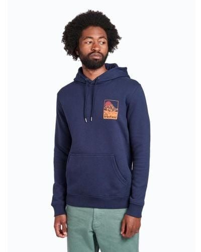 Penfield Blazer Mountain Back Graphic Hoodie - Blue