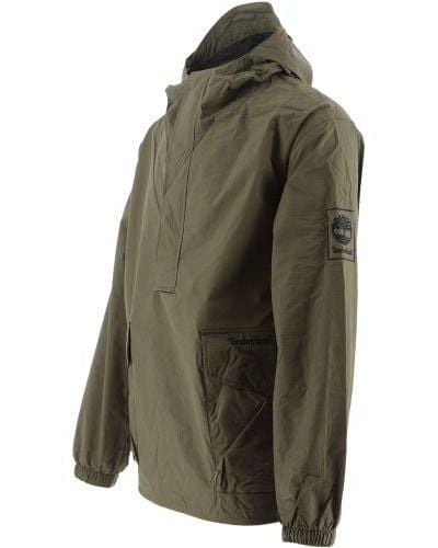 Timberland Grape Leaf Stow-And-Go Anorak Jacket - Green