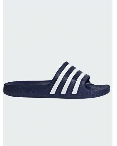 adidas Dark Adilette Aqua Slide - Blue