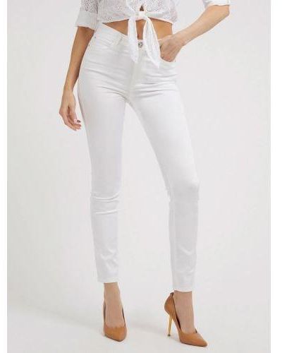 Guess Pure 1981 Skinny Jeans - White