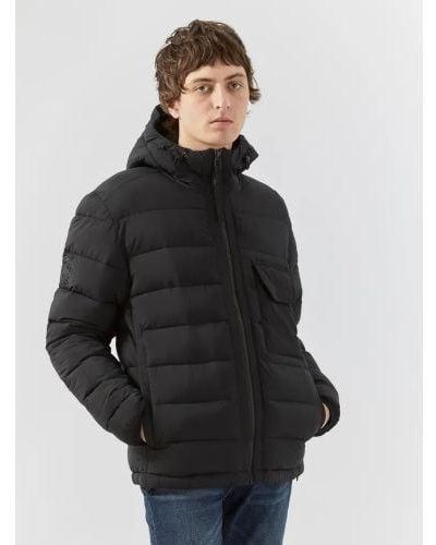Pretty Green Pretty Oracle Quilted Jacket - Black