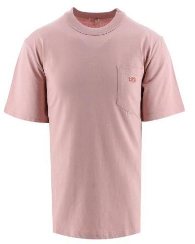 Armor Lux Antic Heritage T-Shirt - Pink