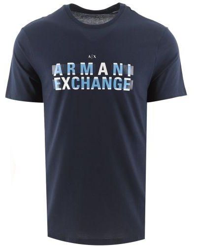 Armani Exchange Regular Fit T-Shirt - Blue