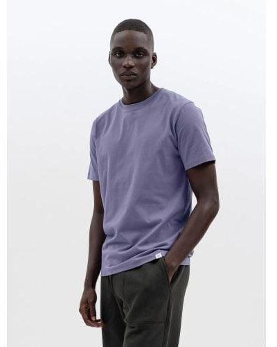 Norse Projects Dusk Niels Slim Organic T-Shirt - Purple