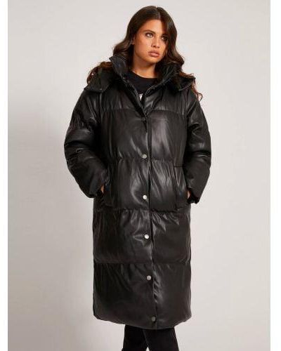 Guess Jet Emilie Long Jacket - Black