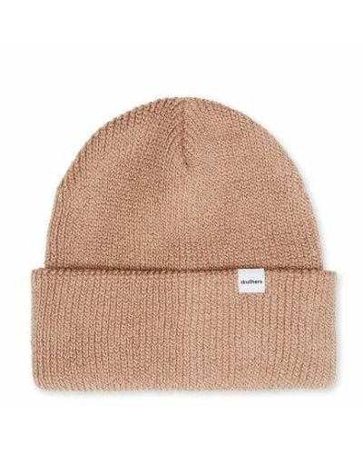 Druthers Oatmeal Organic Cotton Knitted Beanie - Natural