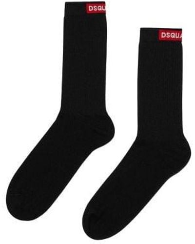 DSquared² Mid Socks - Black