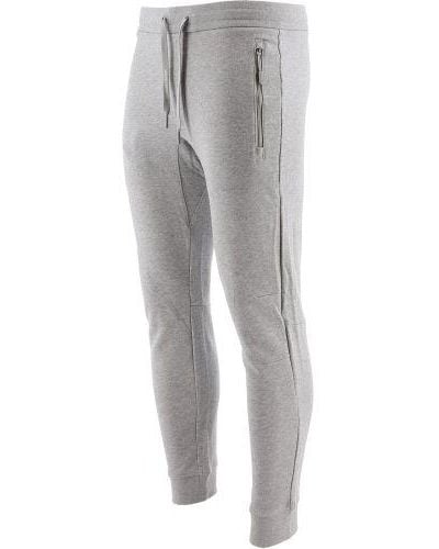 Armani Exchange Light Cotton Fleece Jogging Pant - Grey