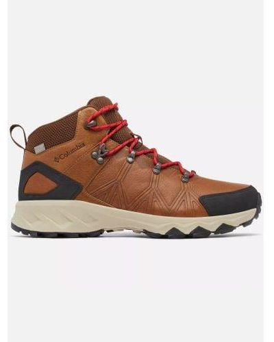 Columbia Elk Peakfreak Ii Mid Outdry Leather Hiking Boot - Brown