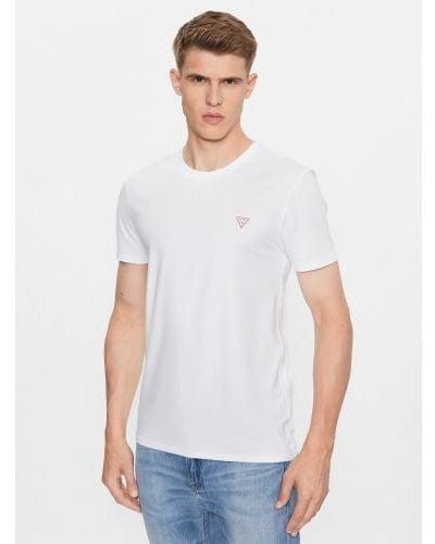 Guess Pure Embroidered Logo T-Shirt - White