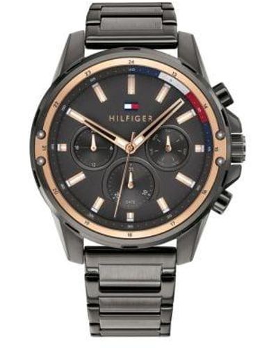 Tommy Hilfiger Steel Mason Watch - Metallic