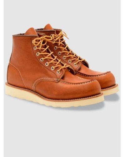 Red Wing Wing Oro Legacy Moc Toe Boot - Brown
