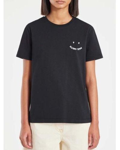 Paul Smith Ps Happy T-Shirt - Black