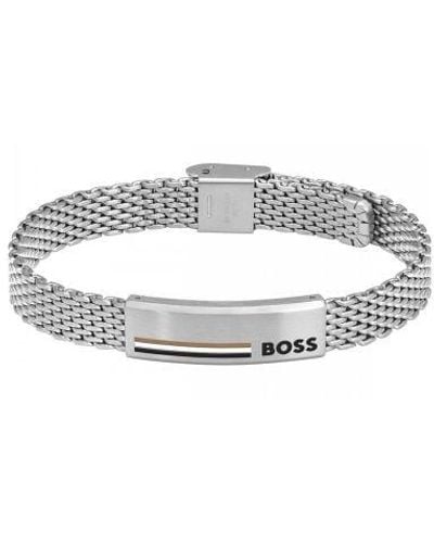 BOSS Steel Alen Bracelet - Metallic