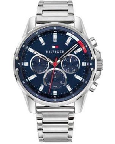 Tommy Hilfiger Steel Mason Watch - Blue