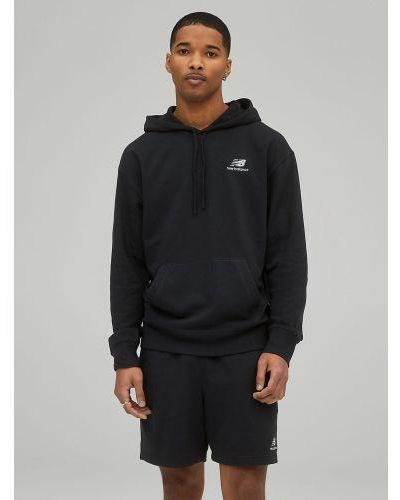 New Balance Uni-Ssentials French Terry Hoodie - Black
