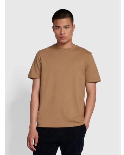 Farah Danny Regular T-Shirt - Brown