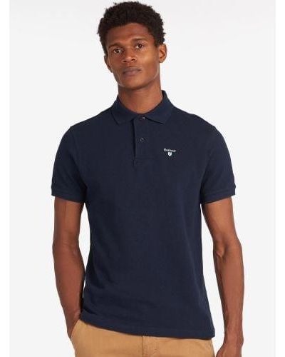 Barbour New Sports Polo Shirt - Blue