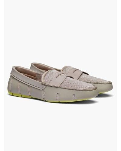 Swims Sand Dune Penny Loafer - Grey