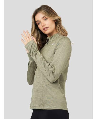 Castore Laurel Half Zip Sweatshirt - Green