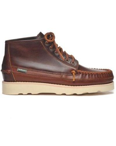 Sebago Cinnamon Seneca Mid Boot - Brown