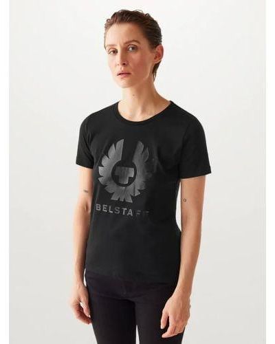 Belstaff Moon Phoenix Gloss Print T-Shirt - Black
