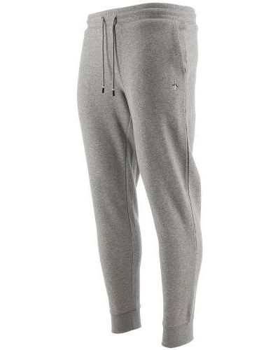 Original Penguin Rain Heather Sticker Pete Fleece Jogging Pant - Grey