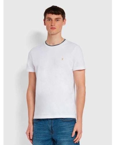 Farah Meadows T-Shirt - White