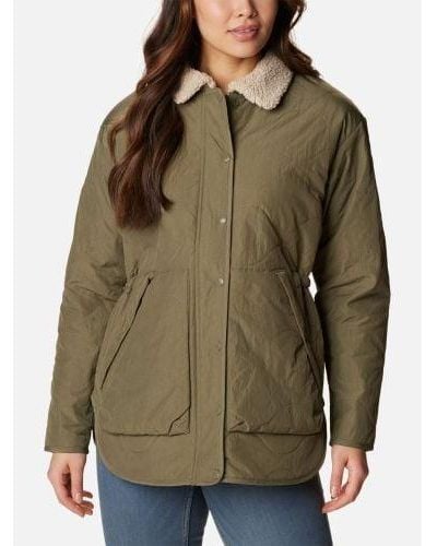 Columbia Stone Birchwood Quilted Jacket - Green
