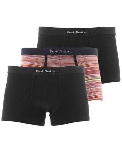 Paul Smith 3-Pack Sign Trunk - Black
