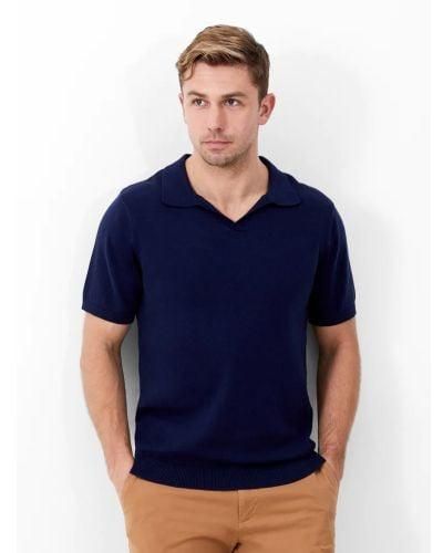 French Connection Resort Polo Shirt - Blue