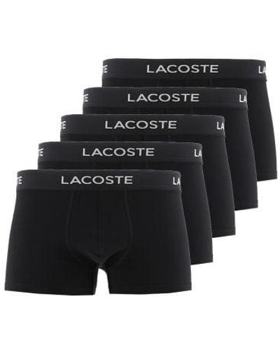 Lacoste 3-Pack Trunk - Black