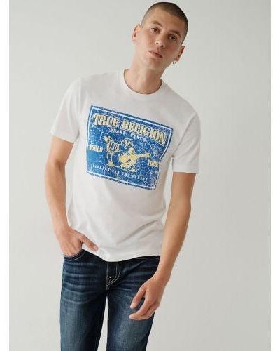 True Religion Optic Vintage Series T-Shirt - Blue