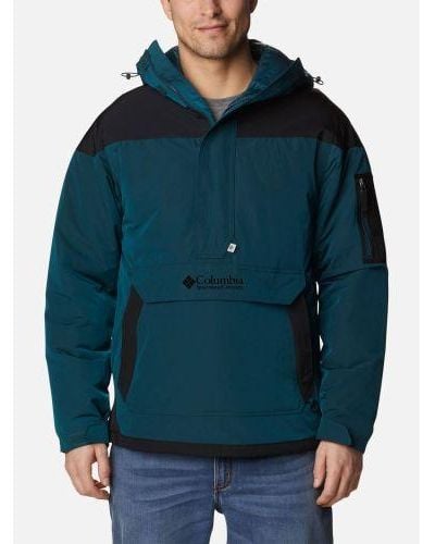 Columbia Night Wave Challenger Remastered Pullover Anorak - Blue