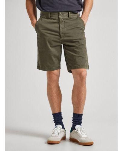 Pepe Jeans Military Regular Chino Short - Green
