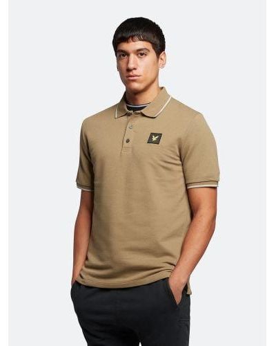 Lyle & Scott Woolwich Tipped Polo Shirt - Green