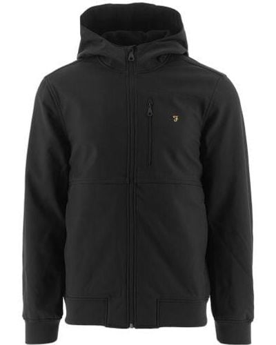 Farah Rudd Softshell Jacket - Black