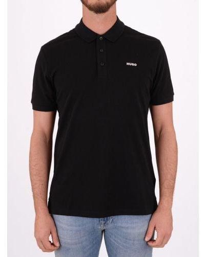 HUGO Donos222 Polo Shirt - Black