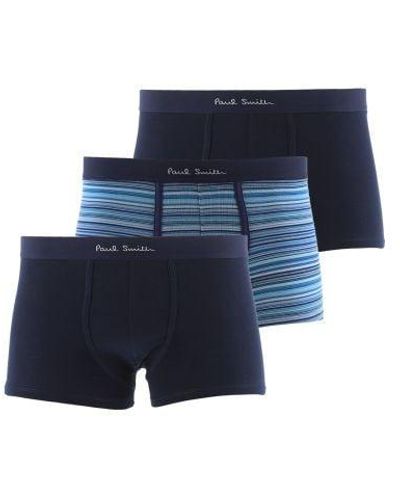 Paul Smith 3-Pack Sign Trunk - Blue