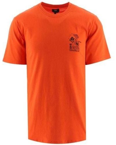 Edwin Tangerine Tango Agaric Village T-Shirt - Orange