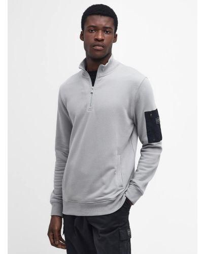 Barbour Ultimate Alloy Half Zip Sweatshirt - Grey