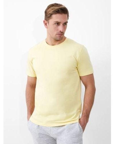 French Connection Lemon Classic Organic T-Shirt - Yellow