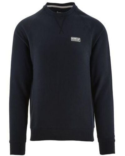 Barbour International Essential Crew Neck Sweatshirt - Blue