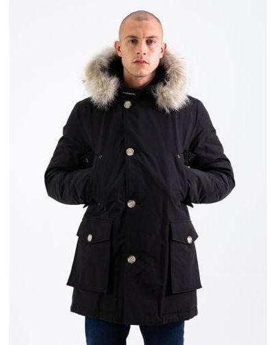 Woolrich Arctic Detachable Fur Parka Jacket - Black
