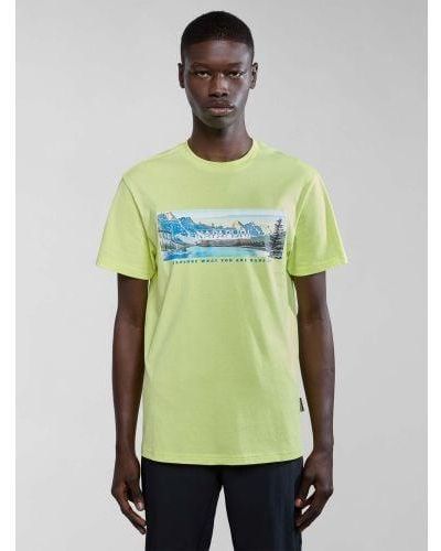Napapijri Sunny S-Canada T-Shirt - Green